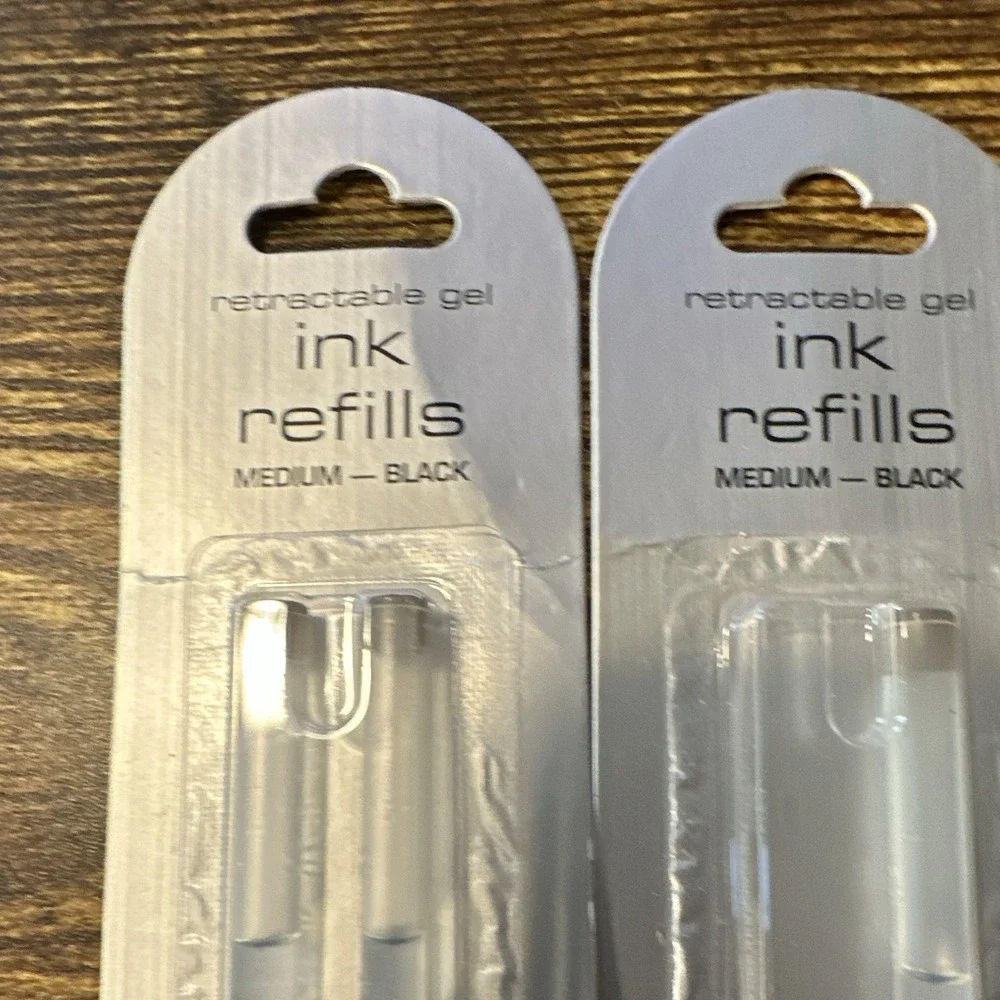 TUL Retractable Gel Ink Refills (3 Each) For Retractable Gel Pens